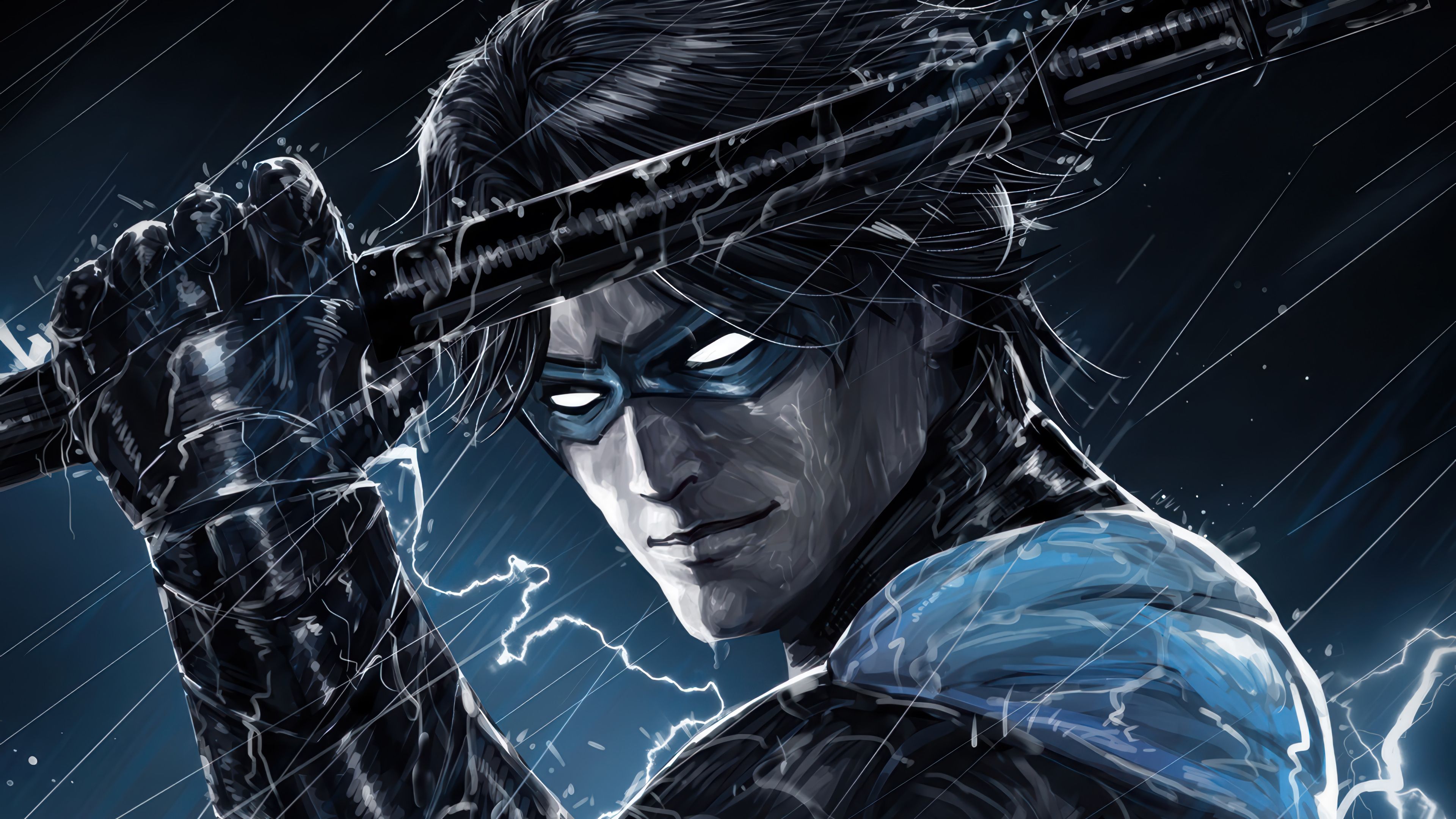 3840x2160 Nightwing DC 4K Wallpaper PC HD q