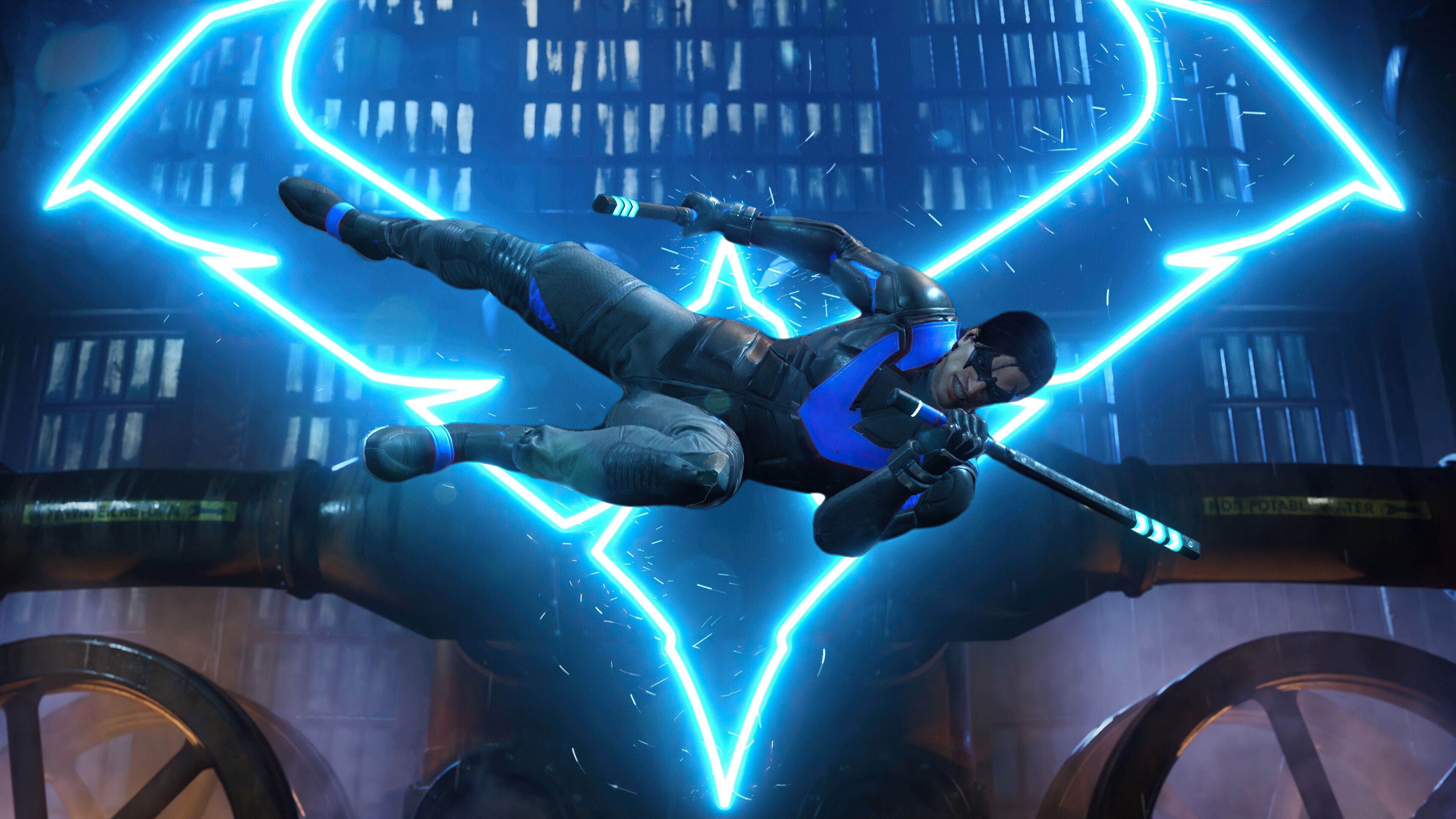 3840x2160 Nightwing PC 4k Wallpaper