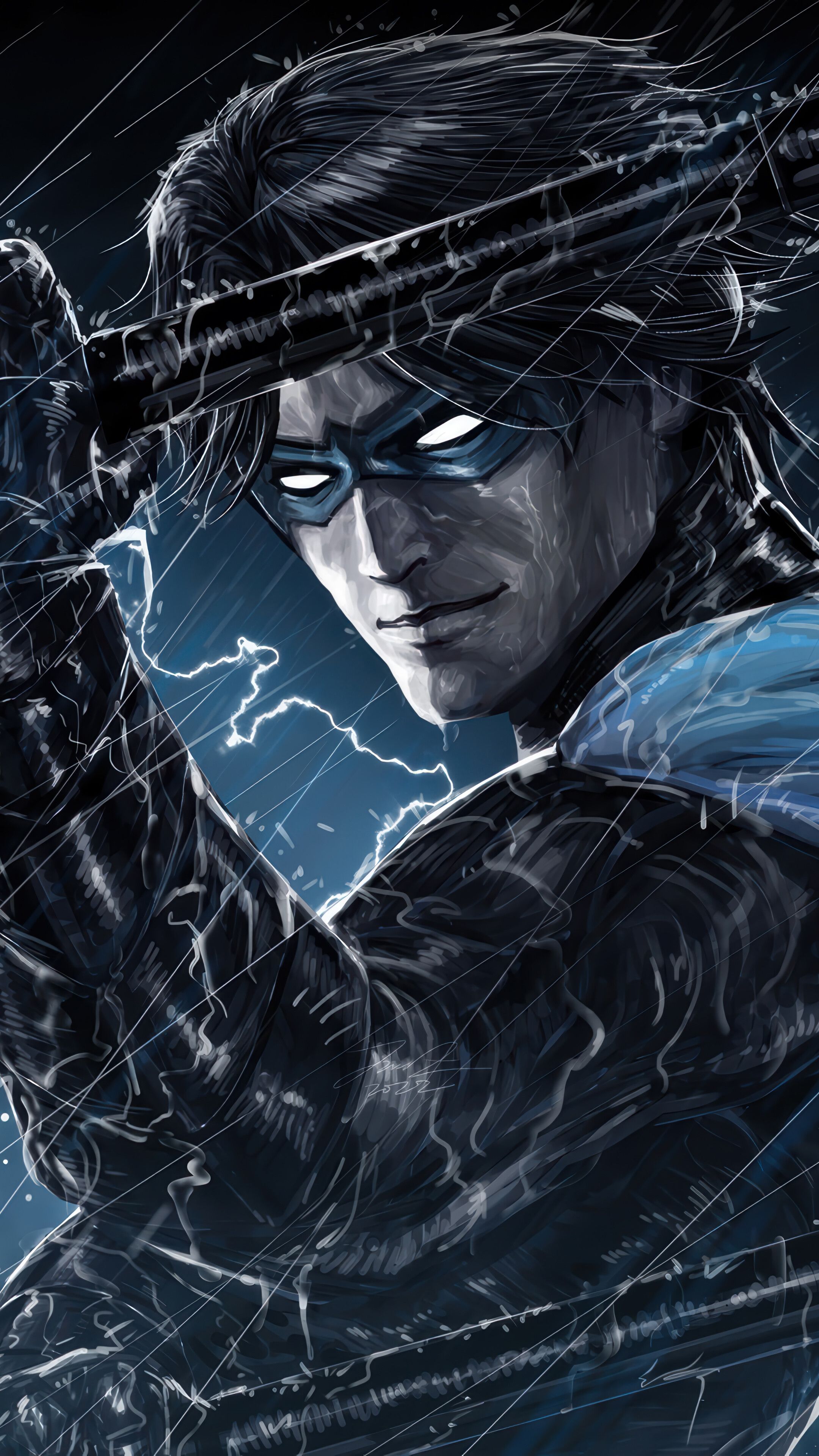 2160x3840 Nightwing DC 4K Wallpaper Phone iPhone q