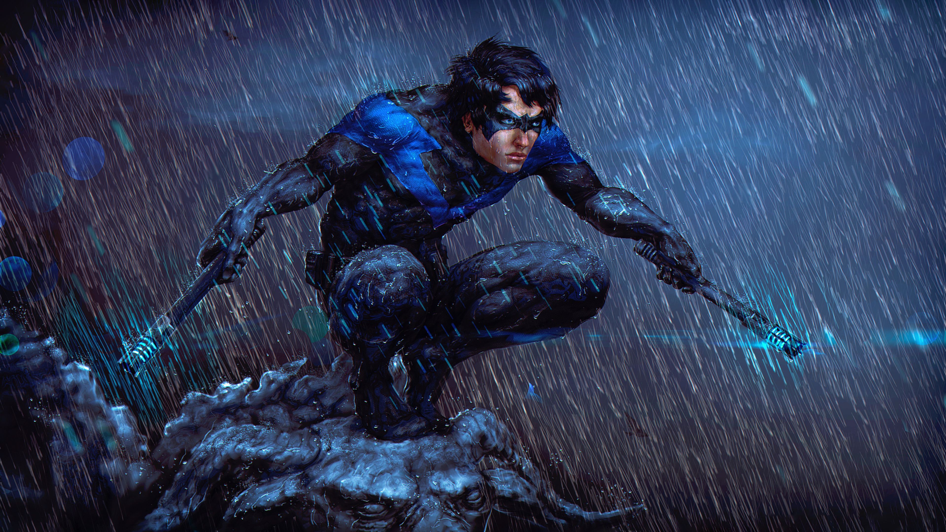 3840x2160 Nightwing Midnight Protector Wallpaper, HD Superheroes Wallpaper, 4k Wallpaper, Image, Background, Photos and Picture
