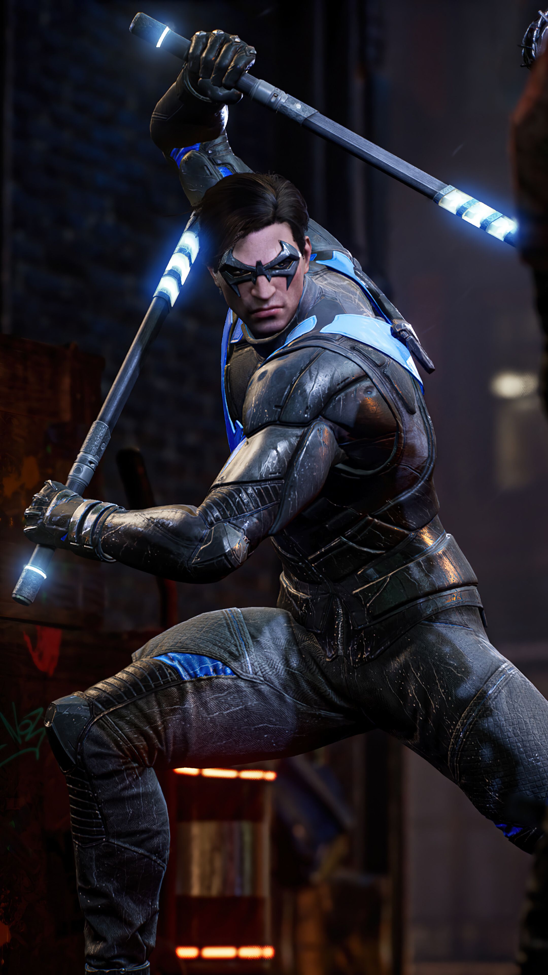 2160x3840 Nightwing Gotham Knights Game 4K Wallpaper iPhone HD Phone i