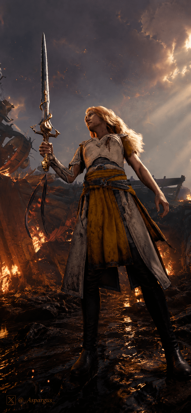 640x1383 Wallpaper God of War Laufey