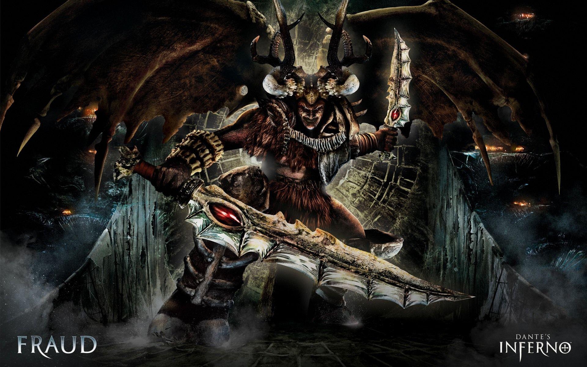 1920x1200 Dante's Inferno: Fraud wallpaper. Dante's Inferno: Fraud