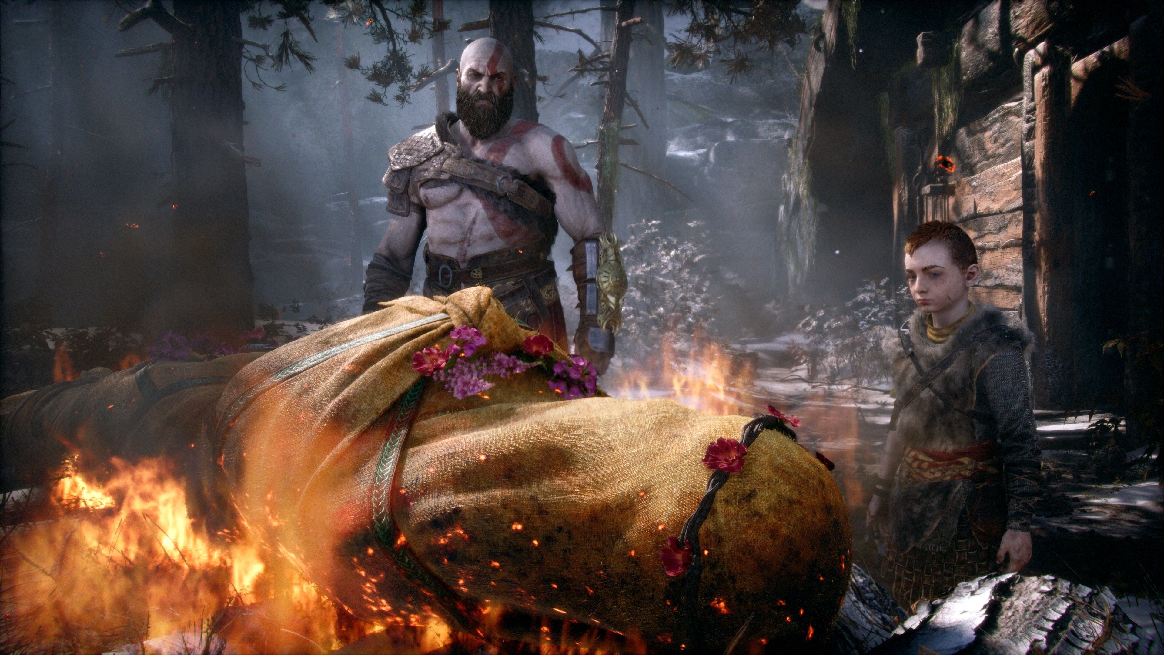 3840x2160 God of War Laufey 4K Wallpaper