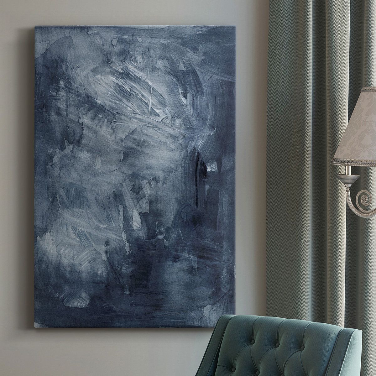 1200x1200 Ivy Bronx In Too Deep II Canvas Painting