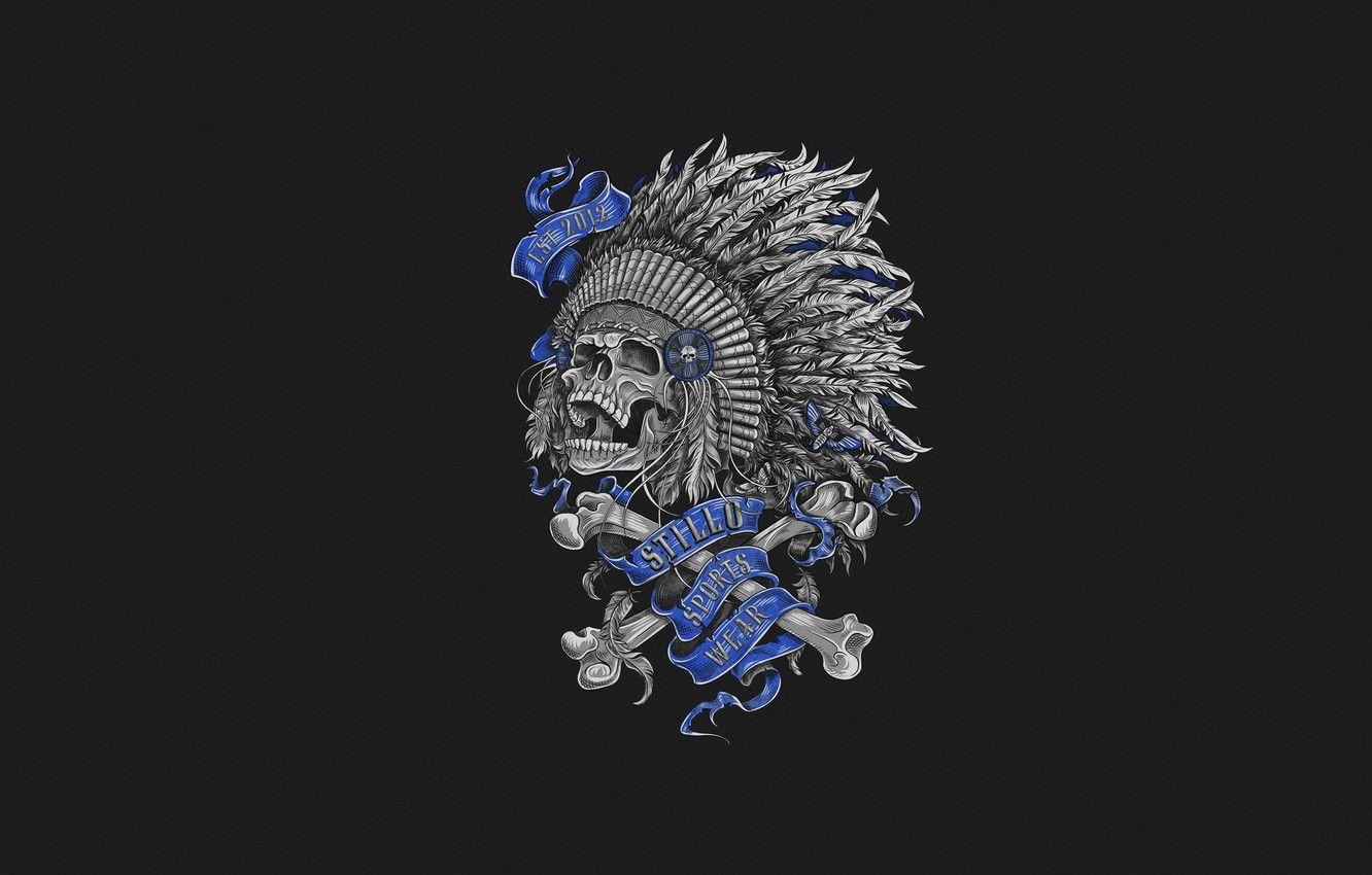 1332x850 Indian Skull Wallpaper