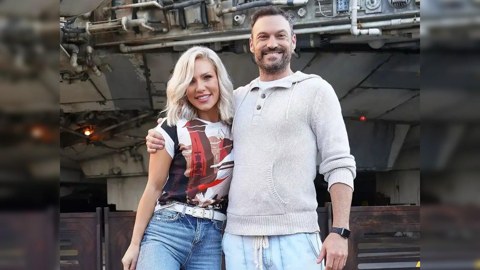 1600x900 brian austin green: Brian Austin Green celebrates second anniversary of meeting Sharna Burgess, shares family photo Economic Times