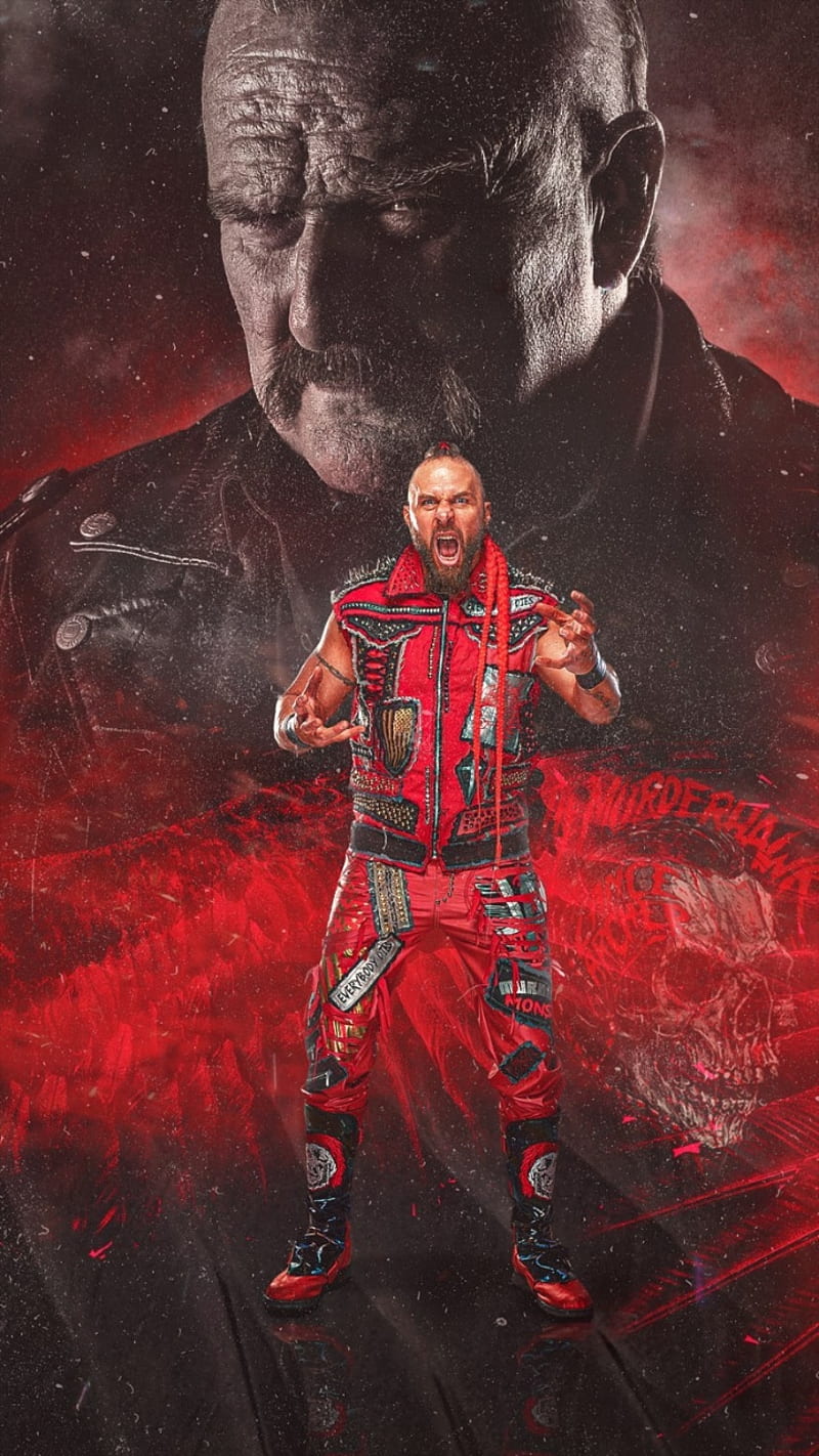 800x1422 Lance Archer, aew, jake roberts, murderhawk monster, HD phone wallpaper