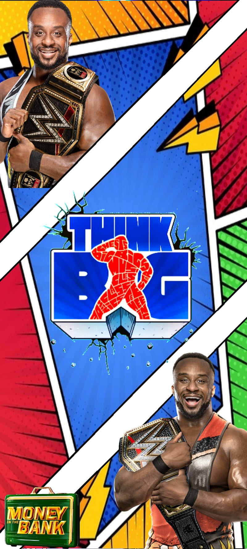 800x1778 HD wwe big e wallpaper