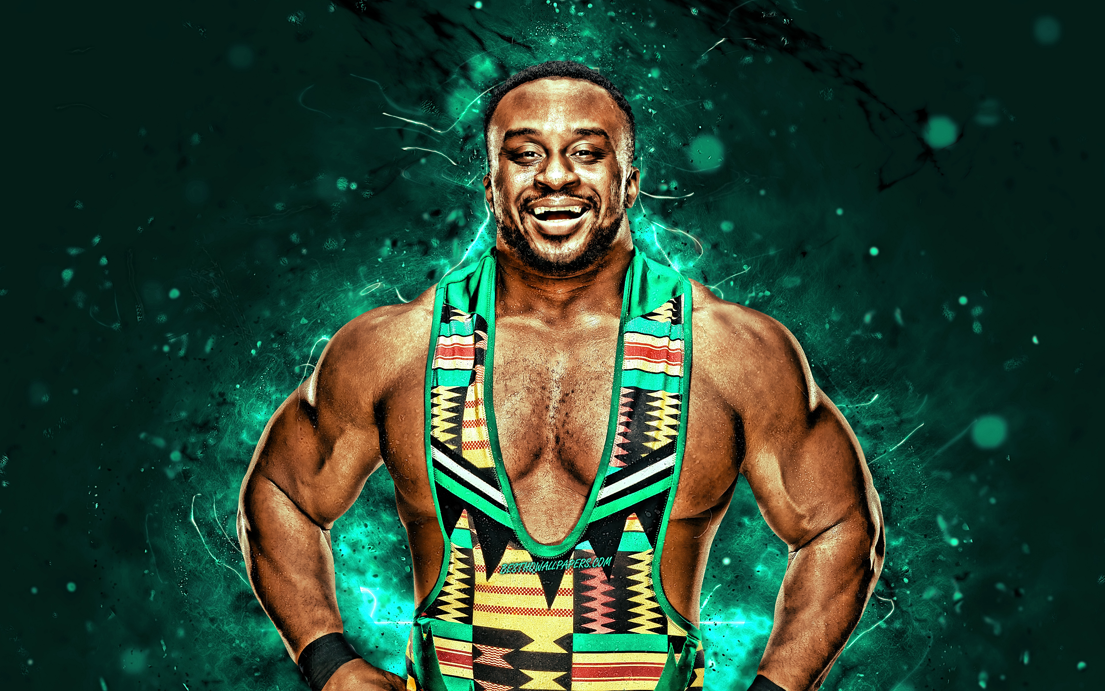 3840x2400 WWE Big E Wallpaper