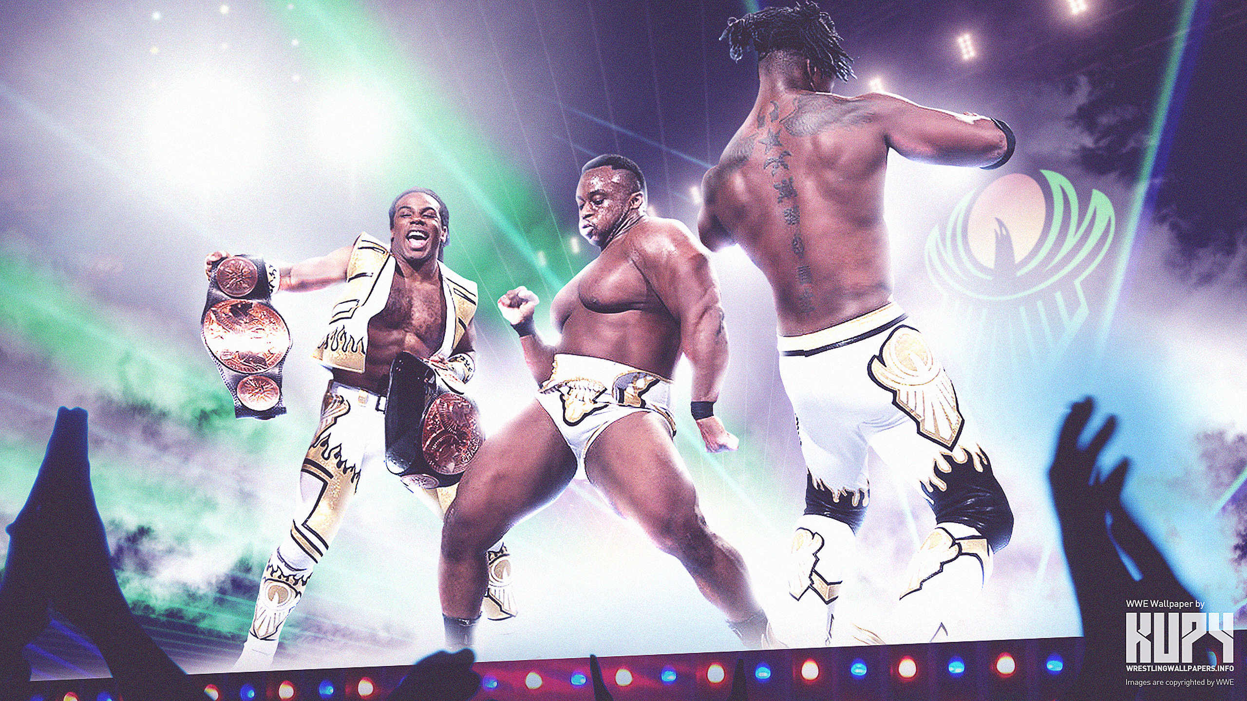 2560x1440 NEW 2015 WWE New Day wallpaper! Wrestling Wallpaper