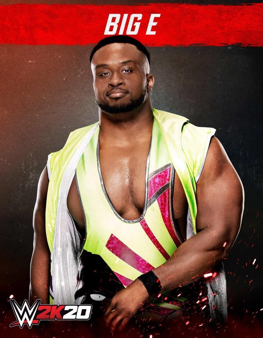 840x1080 Big E. WWE 2K20 Roster