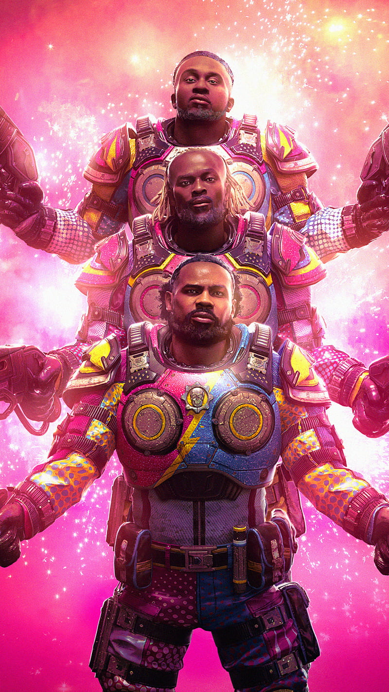 800x1422 New Day, big e, gears of war, kofi kingston, wwe, xavier woods, HD phone wallpaper