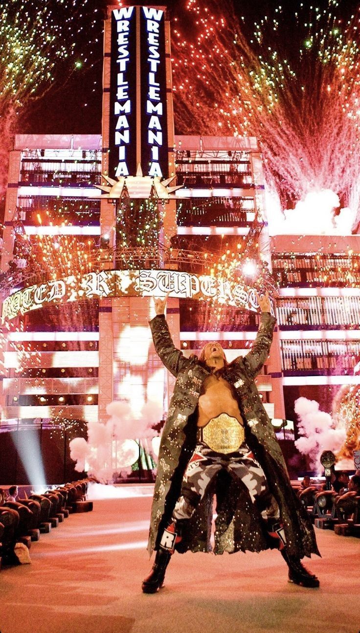736x1295 Wwe fireworks. Chris jericho entrance, Christian cage wallpaper, Wwe edge