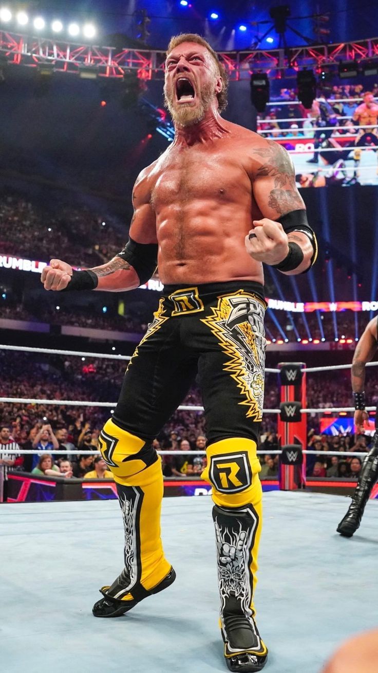 736x1308 Wwe edge attire. Christian cage wallpaper, Wwe hbk, Aew wrestling