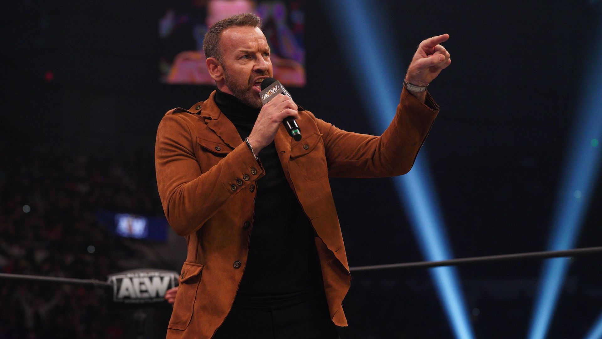 1920x1080 Christian Cage Injured