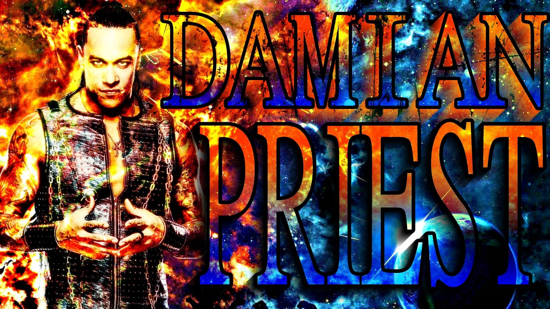 1920x1080 New wallpaper design featuring WWE's Damian Priest, hope you all like it