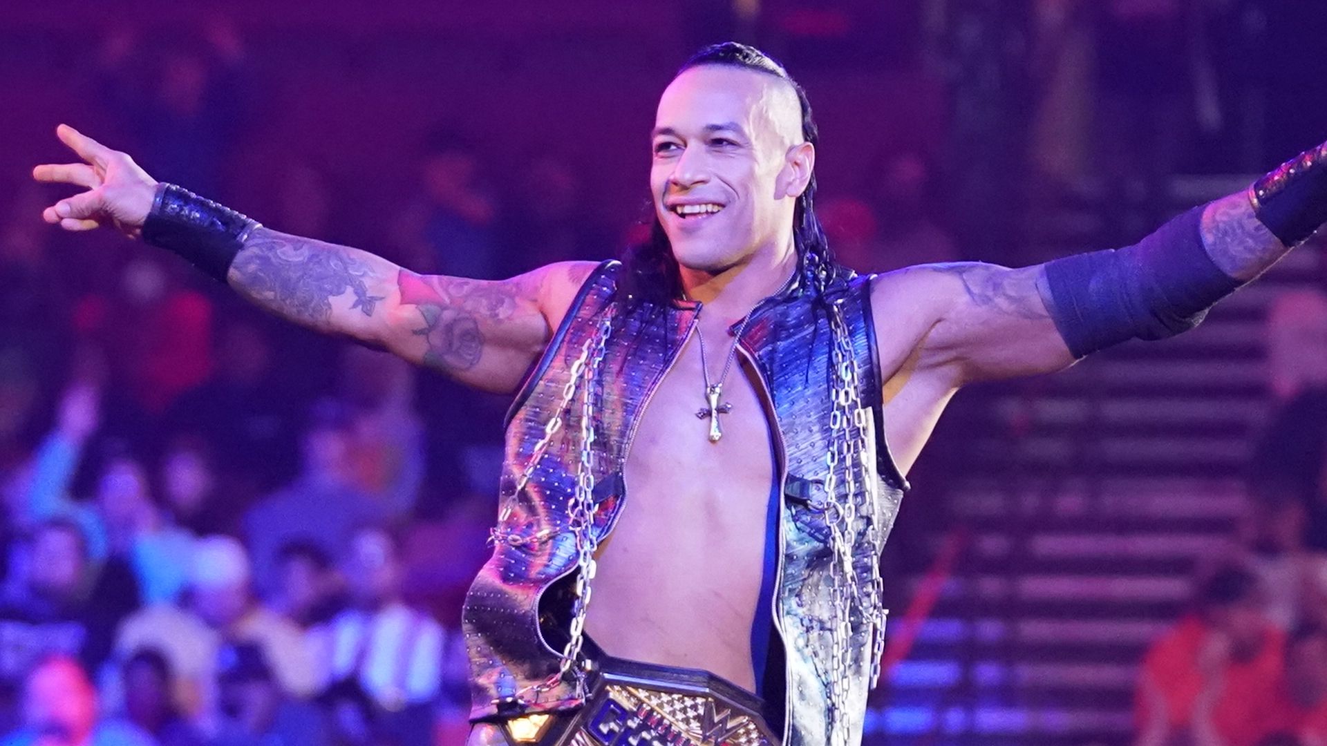 1920x1080 Damian Priest talks growing star power from teaming with Bad Bunny, if he sees Johnny Knoxville in Royal Rumble and more. DAZN News US