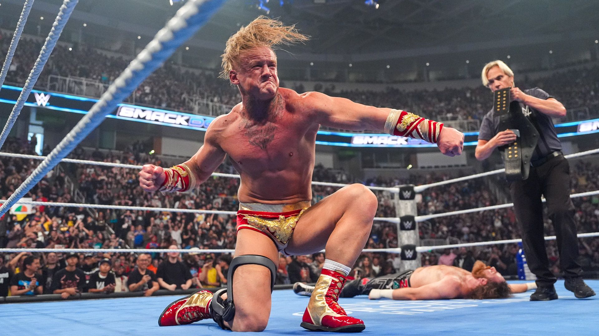 1920x1080 Ilja Dragunov Returns On SmackDown, Wins United States Title (WWE News)