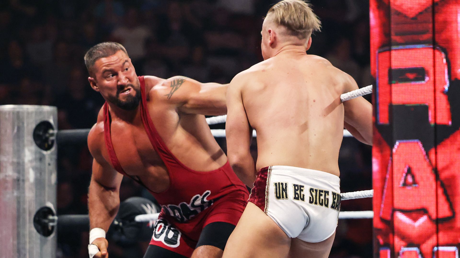 1920x1080 Bron Breakker brutalizes Ilja Dragunov to become No. 1 Contender: Raw highlights, July 2024