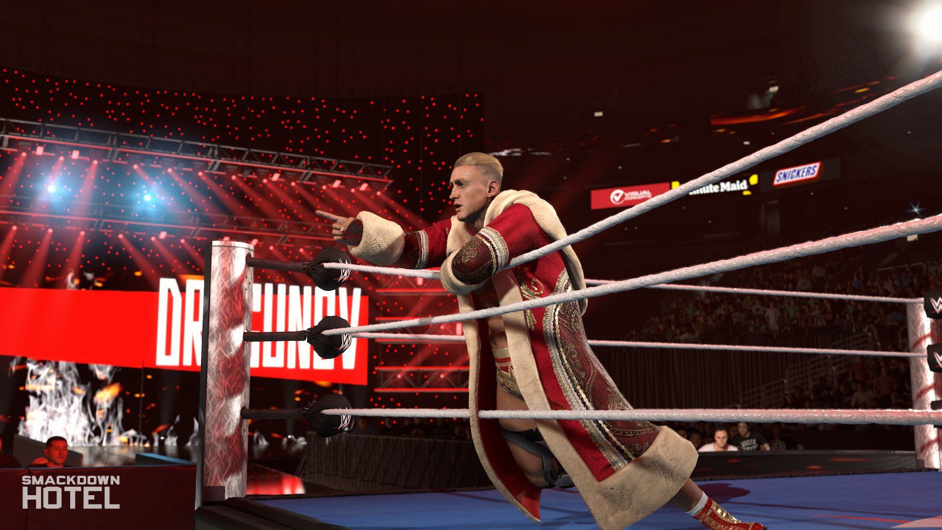 1920x1080 Ilja Dragunov. WWE 2K26 Roster