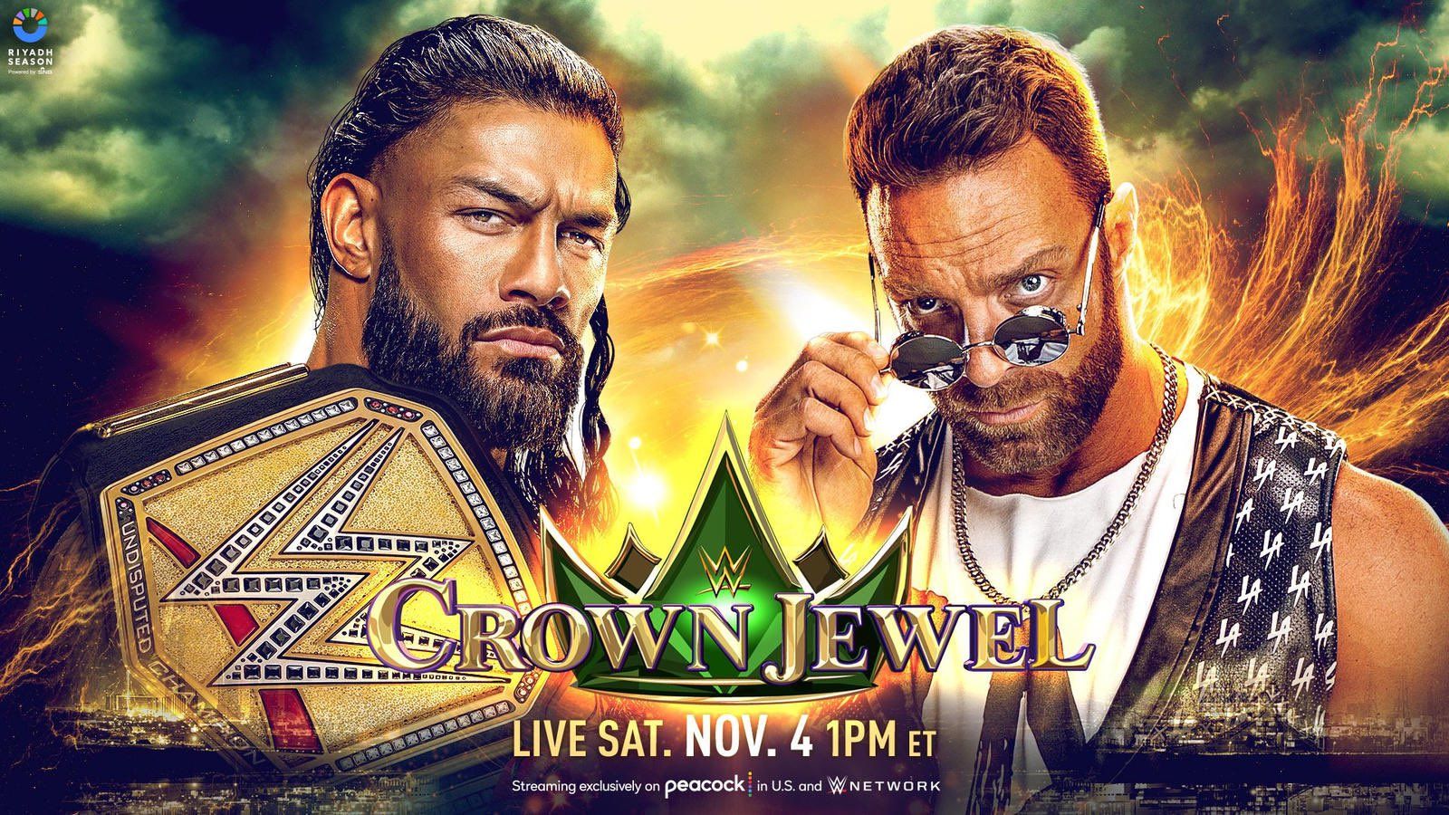 1600x900 ROMAN REIGNS VS LA KNIGHT SET FOR CROWN JEWEL