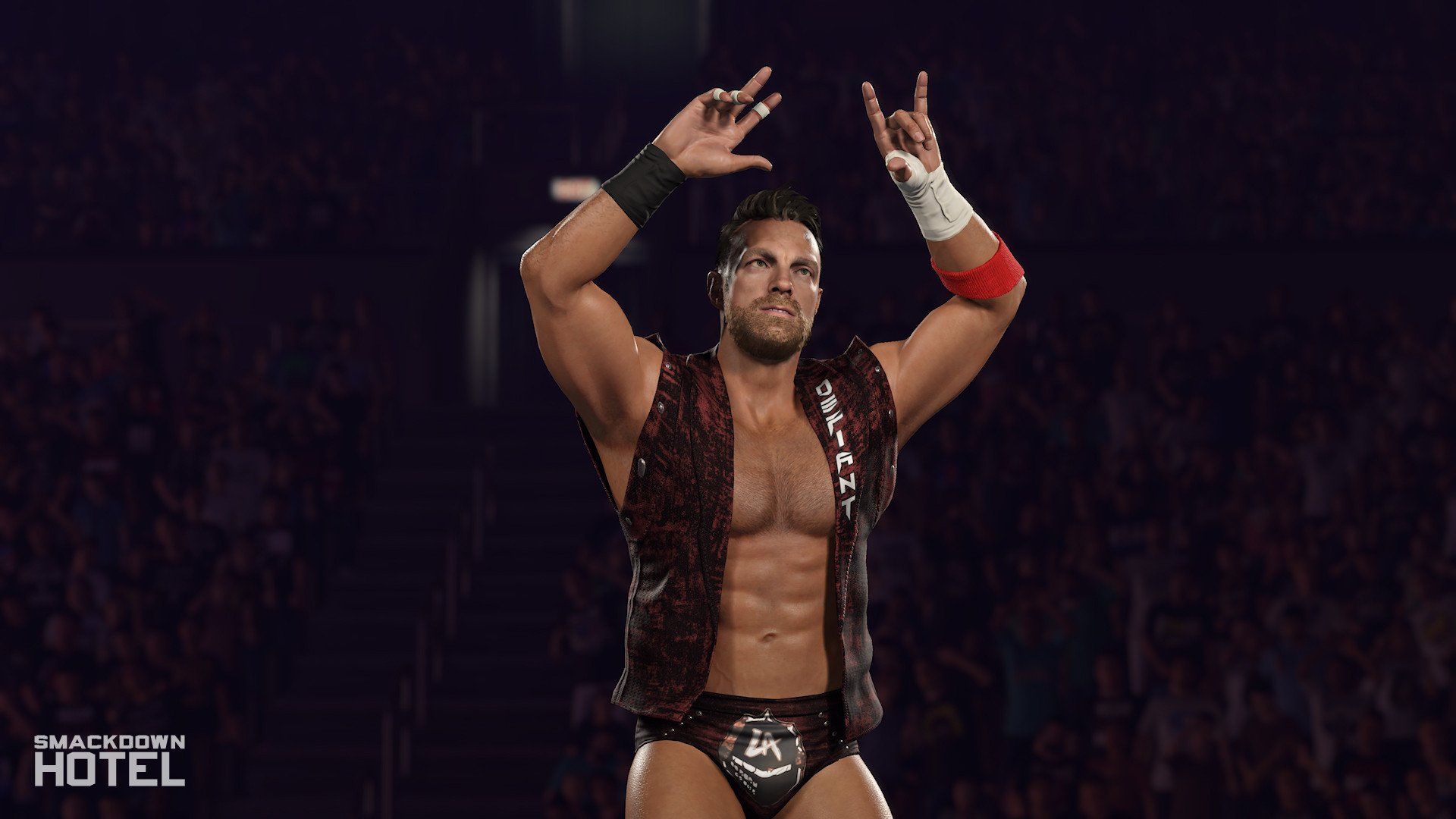1920x1080 LA Knight. WWE 2K25 Roster