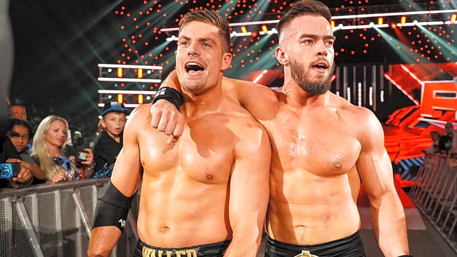 1600x900 Grayson Waller Roasts Austin Theory During Surprise WWE NXT Return