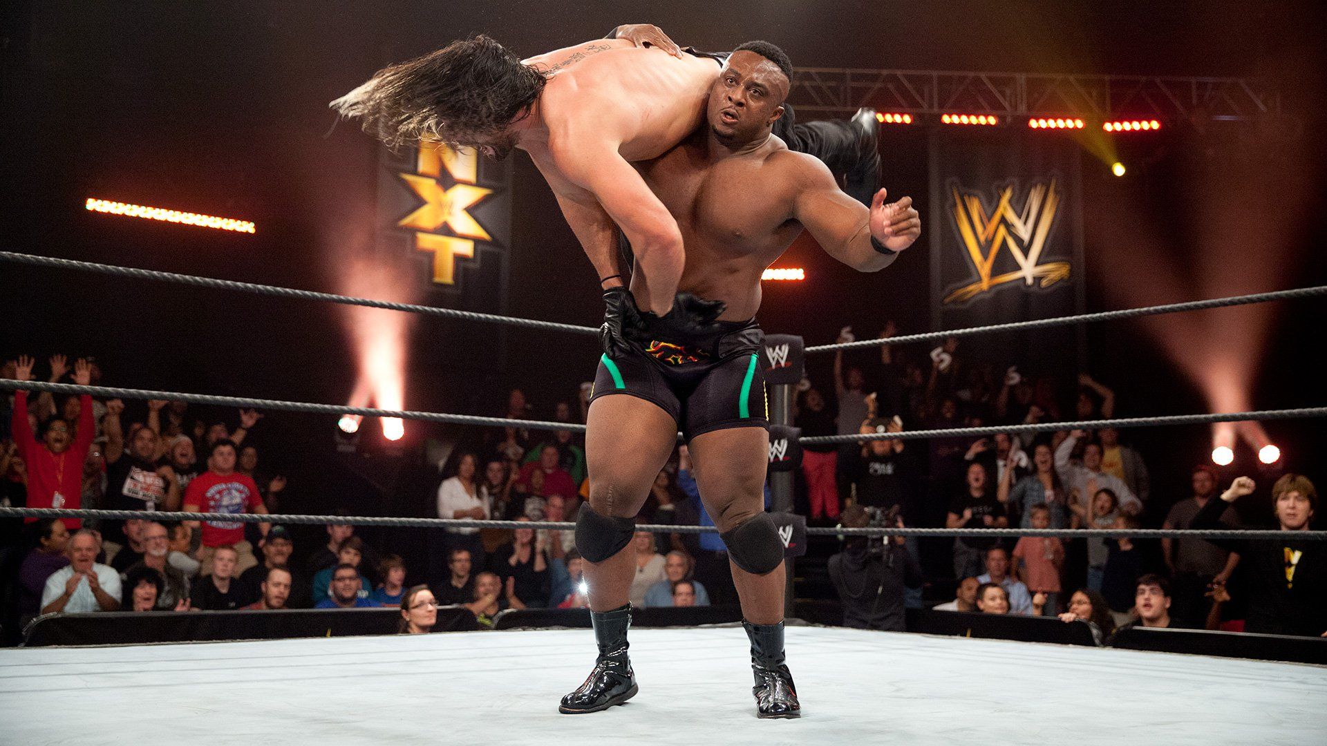 1920x1080 Big E vs. Seth Rollins Championship Match: WWE NXT, Jan. 2013