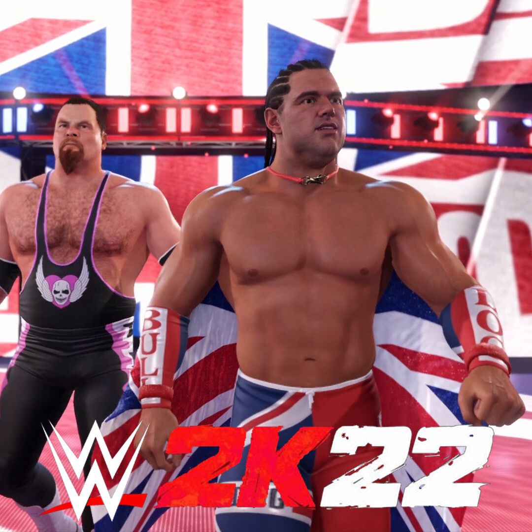 1080x1080 British Bulldogs Tag Team Entrance and Victory Cutscenes