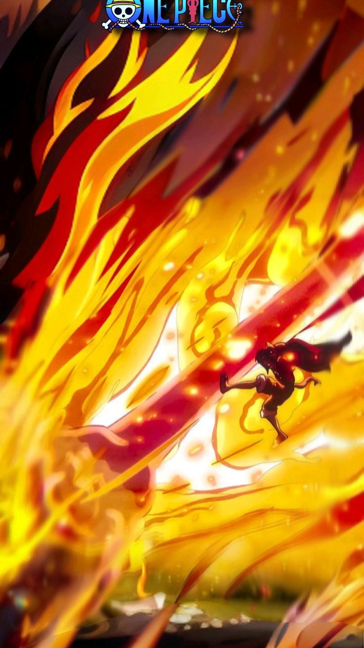 736x1308 one piece red roc wallpaper, luffy , red roc