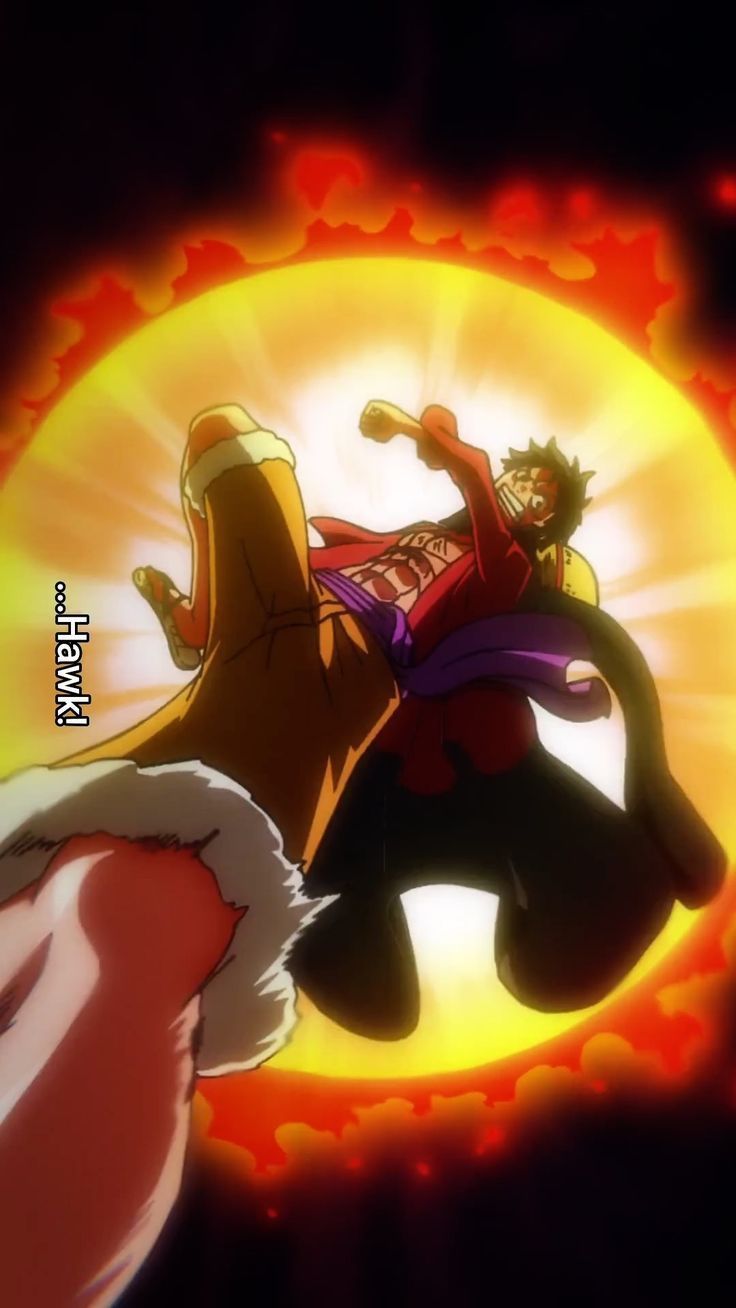 736x1308 Luffy's Red Hawk