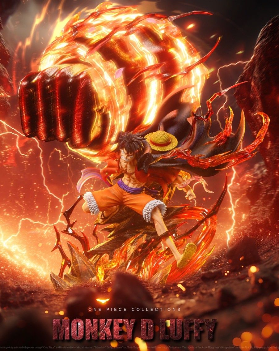 903x1135 Luffy Red Roc