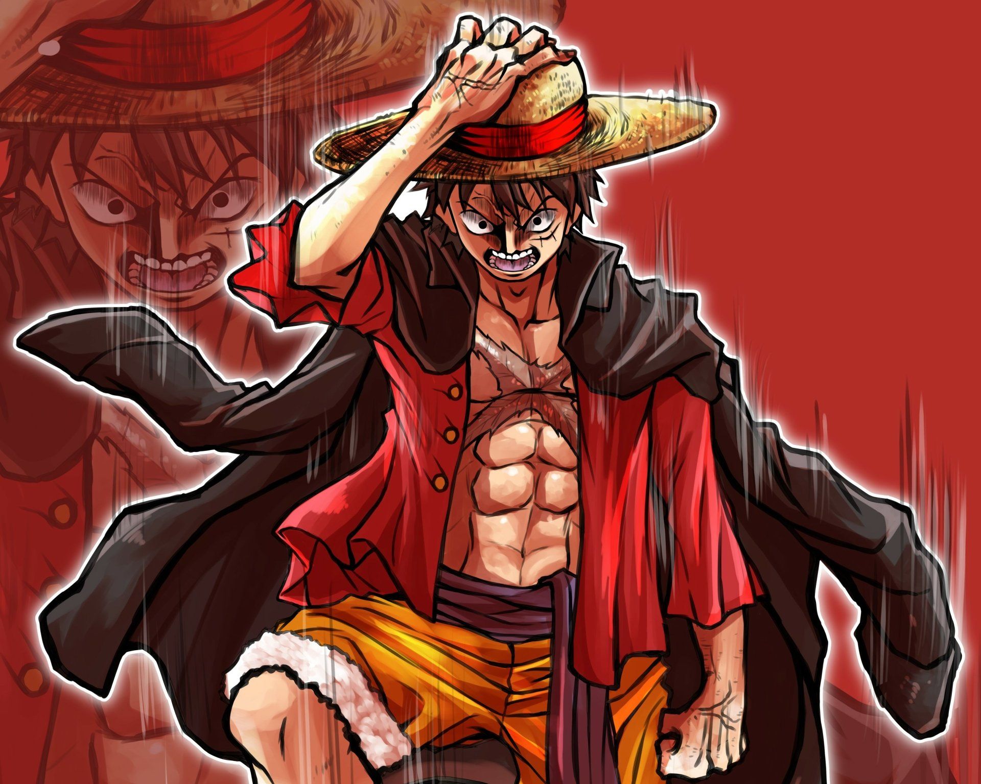 1920x1535 Download Monkey D. Luffy Anime One Piece HD Wallpaper By YA DONx2314