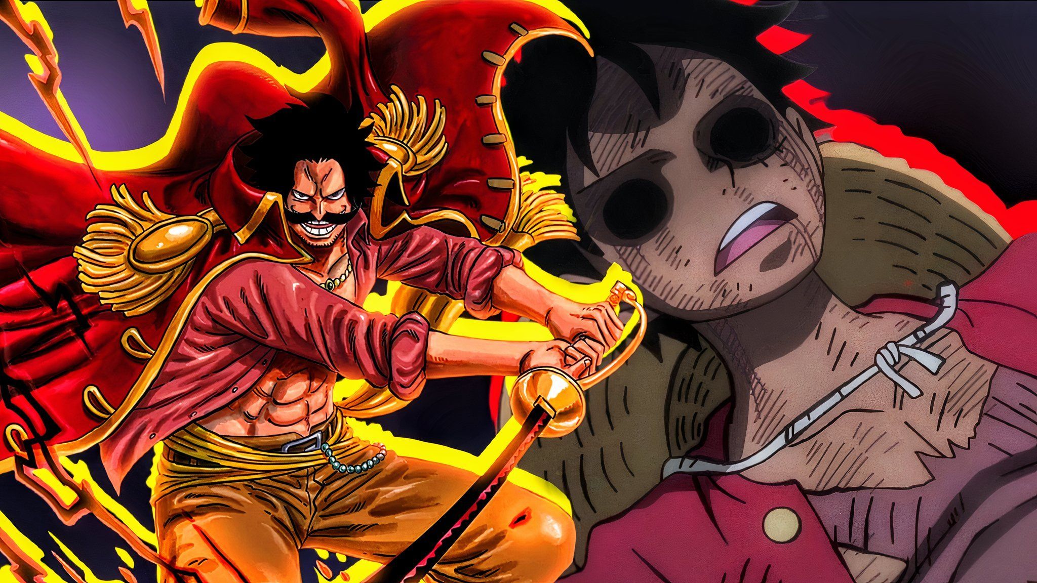 2048x1152 One Piece: 6 Characters From Rocks Era That Can Defeat Luffy