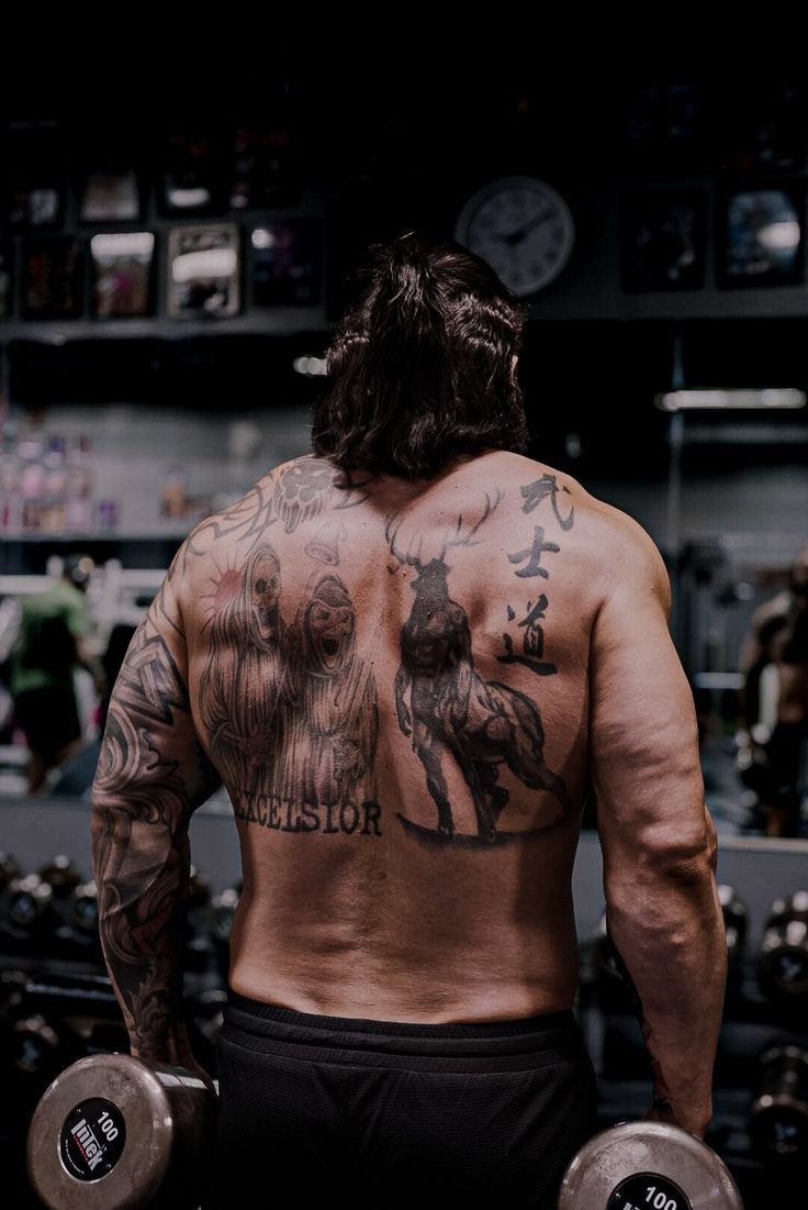 736x1101 Karrion kross pfp. Sam sulek tattoo, Darc sport tattoo, Back tattoo