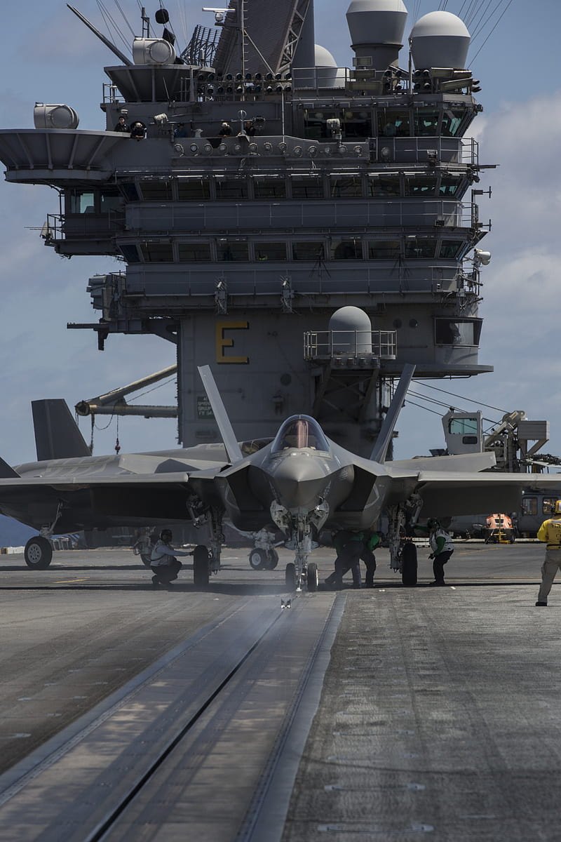 800x1200 3440x1440px, 2K Free Download. F 35c, Aircraft, Carrier, Military, Navy, Plane, Ships, Guerra, World, HD Phone Wallpaper