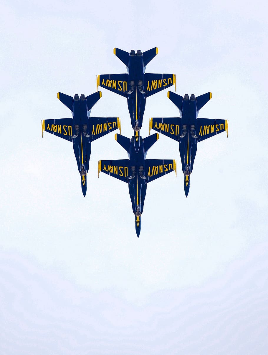 910x1202 HD wallpaper: blue angels, navy, precision, planes, training, sortie, diamond 360