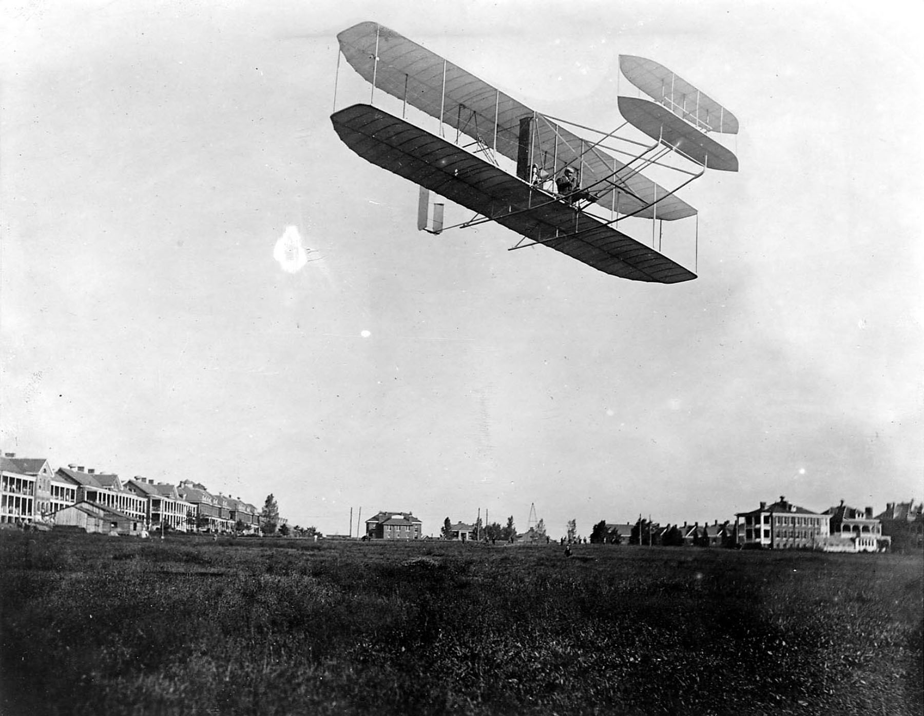 1800x1396 Wright Brothers, 1908 > National Museum of the United States Air Force > Display