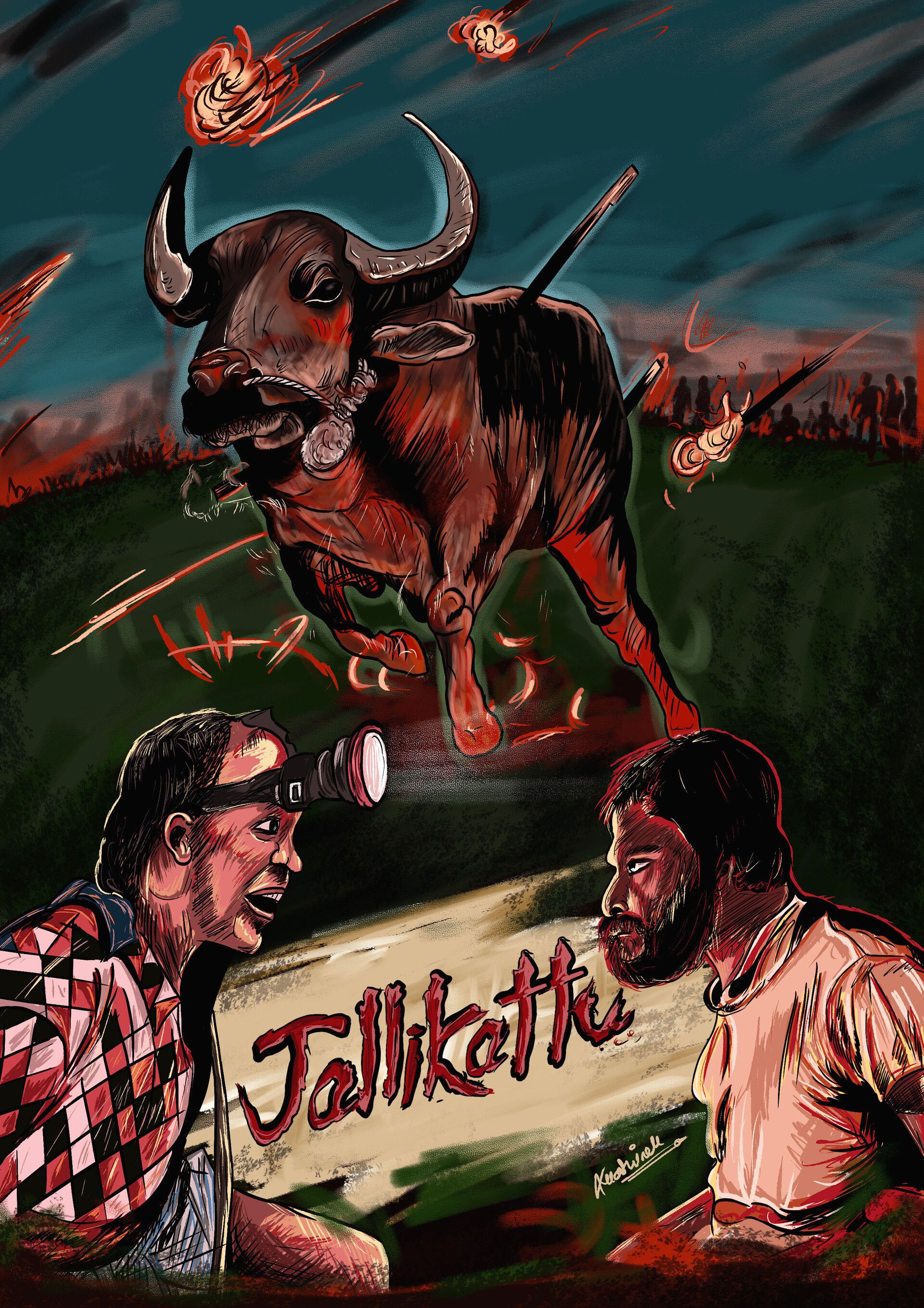 1920x2716 Poster Jallikattu Movie Amazon Prime JalliKattu Movie Poster