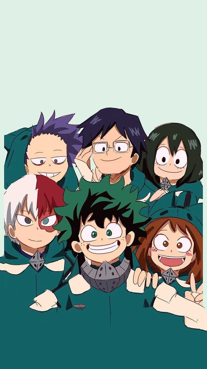 720x1280 DekuSquad Wallpaper Anime Characters Pose Together. Mha dekusquad, Cute my hero academia wallpaper, Mha wallpaper bakusquad