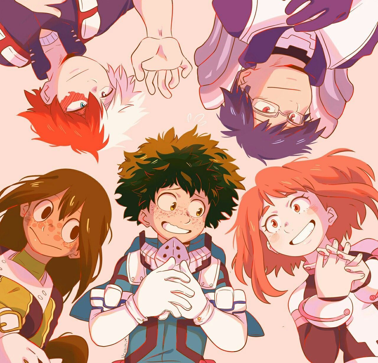 1280x1229 Deku squad