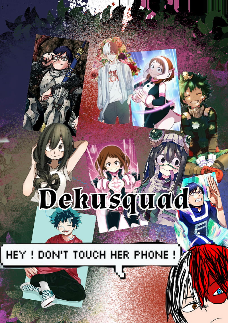 800x1134 Dekusquad, deku, izuku midoryia, ochaco uraraka, shotot todoroki, tanya iida, HD phone wallpaper