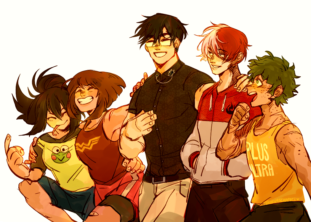 1050x750 Mha dekusquad. Deku squad, Dekusquad fanart, Mha fanart