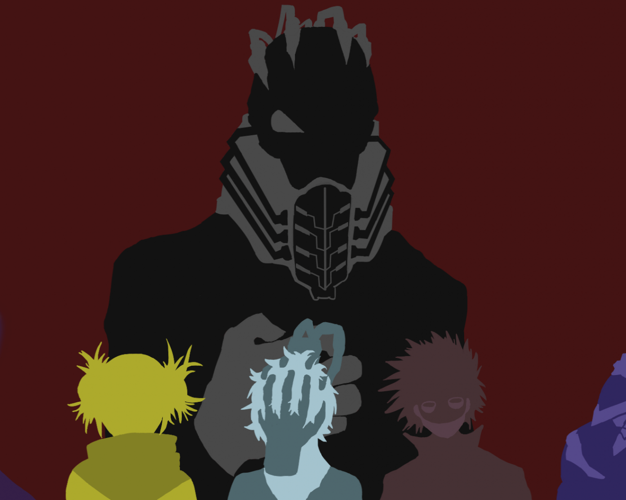 1280x1024 Villain Deku Squad Wallpaper