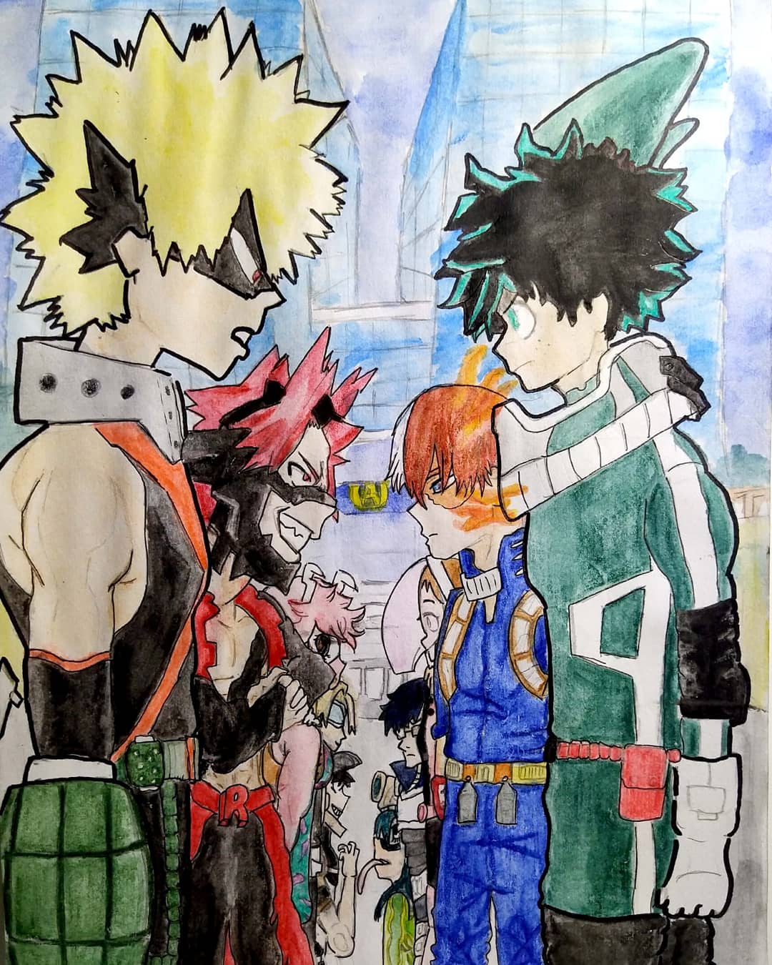 1080x1350 Villain Bakusquad Wallpaper