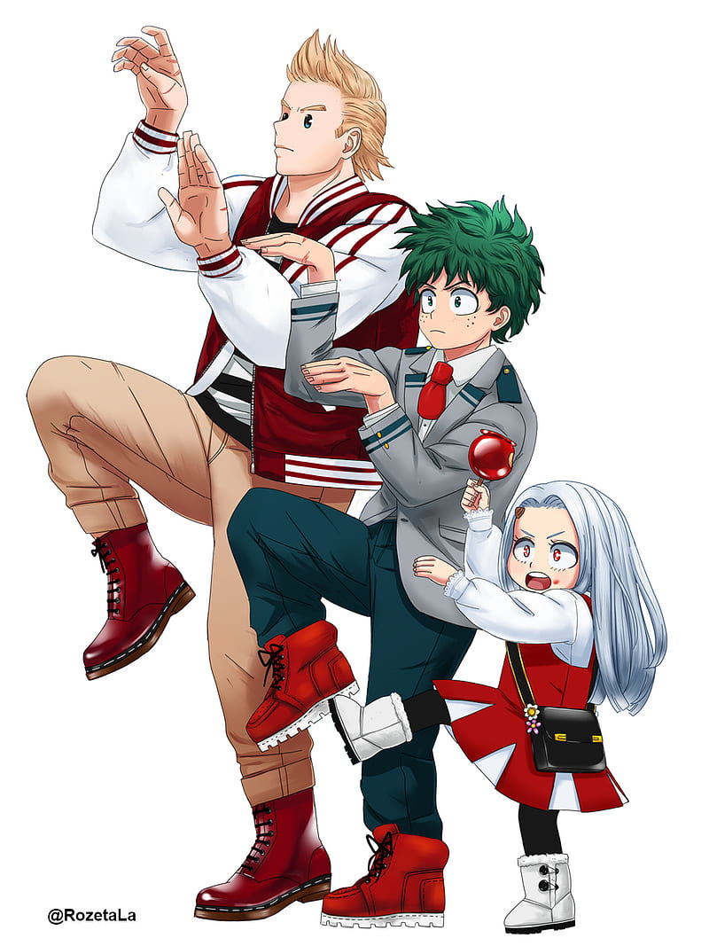 800x1067 Eri protection squad, anime, bnha, deku, mha, mirio, HD phone wallpaper
