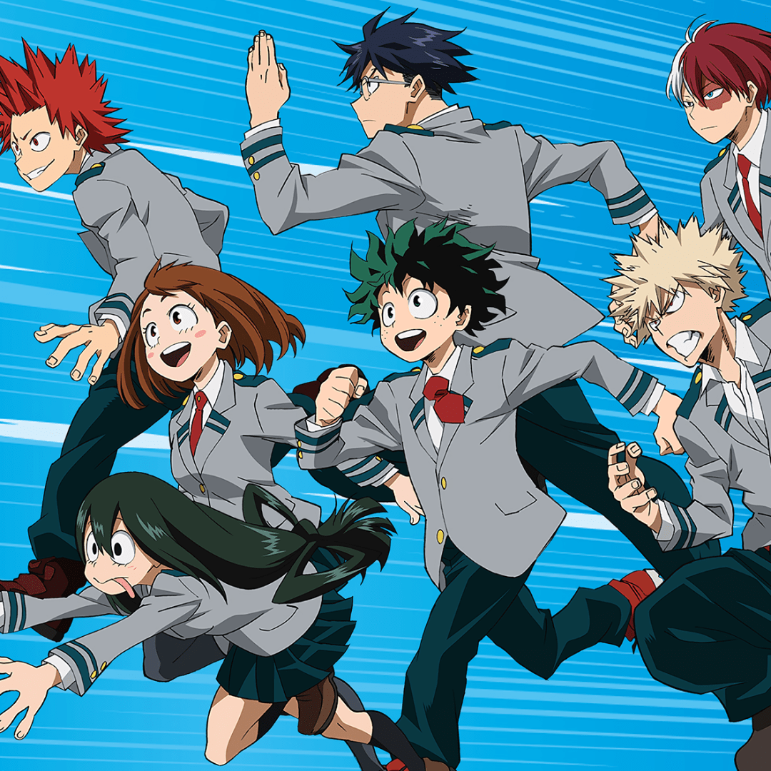 1080x1080 MHA Group Wallpaper