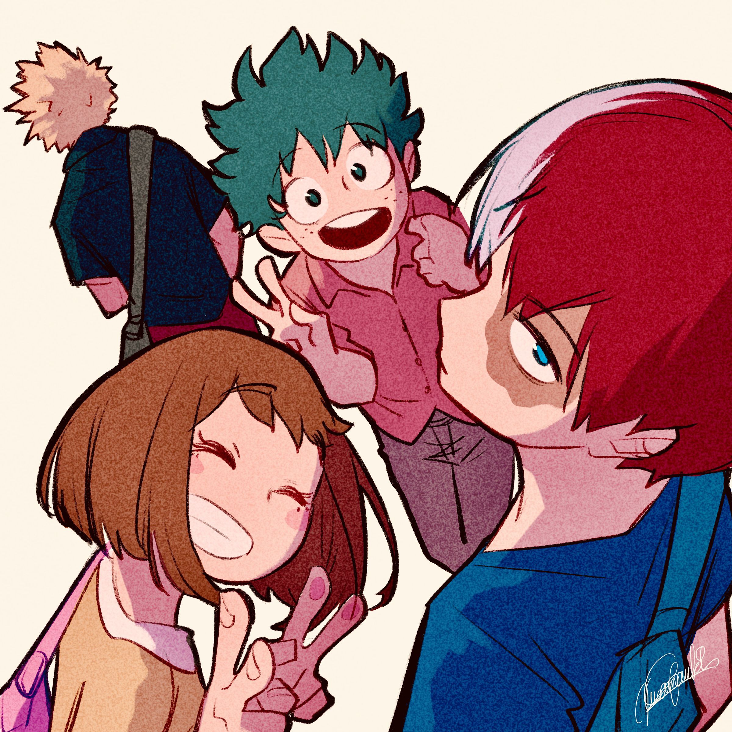 2400x2400 Boku no Hero Academia (My Hero Academia) Wallpaper by Among Herbs Anime Image Board