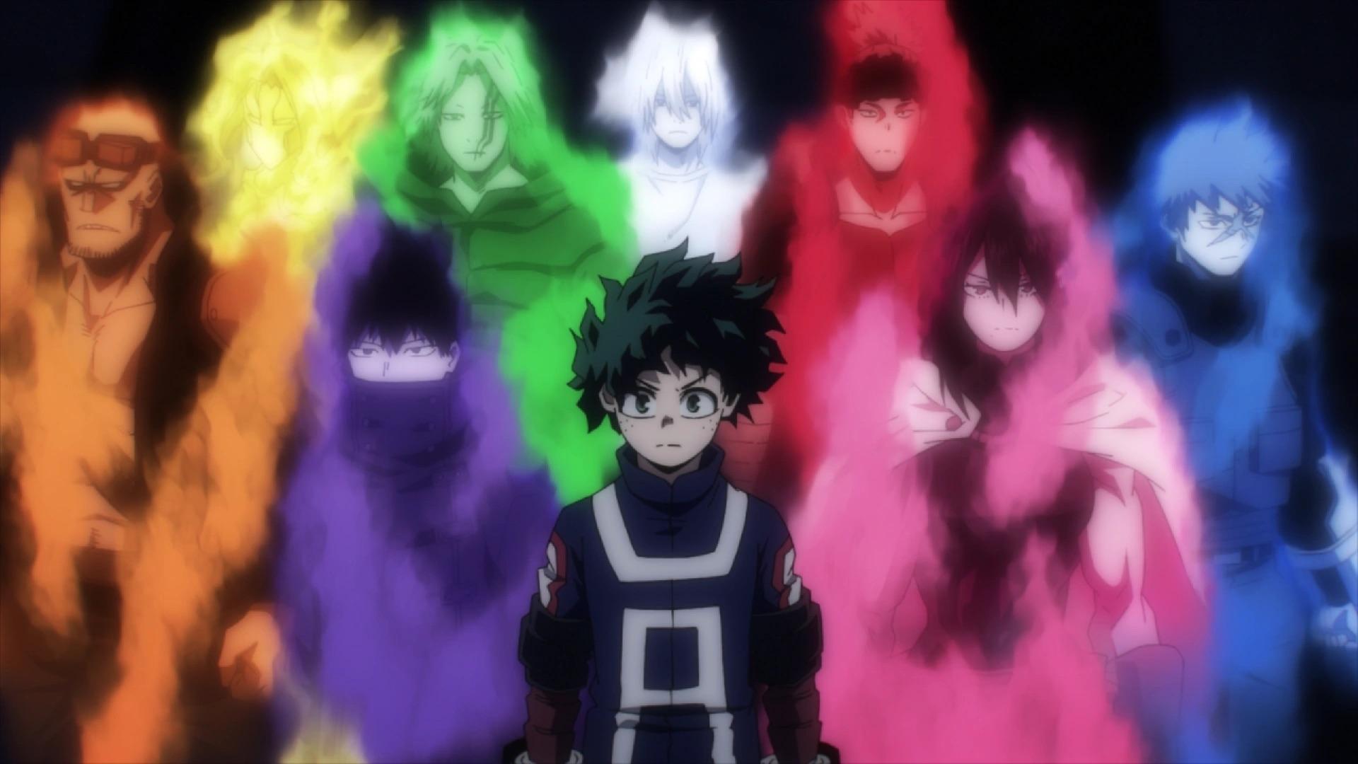 1920x1080 Which Of Midoriya's Classmates Allies Do You Think Most Closely Matches Each Of The Previous Wielders Of One For All?